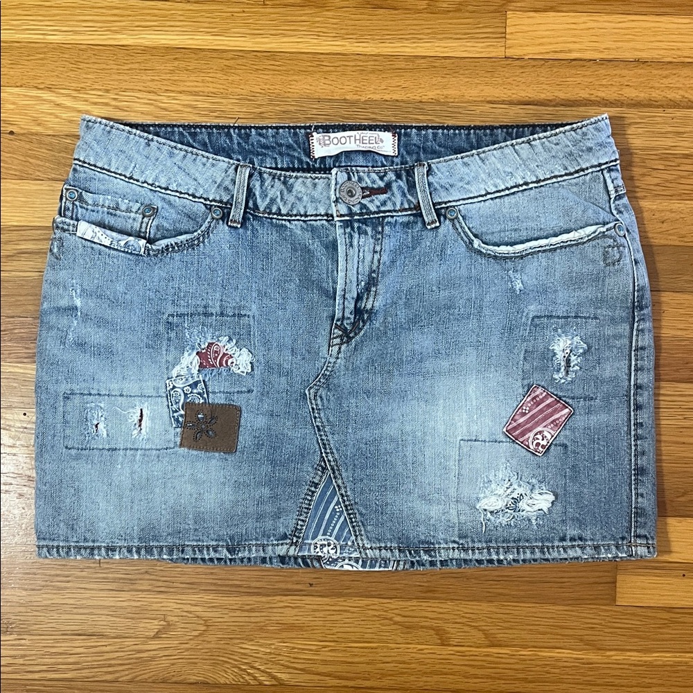 BOOTHEEL TRADING CO Jean skirt sz 12
